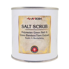 Salt Scrub Polynesian Green Salt & Green Bamboo / Tiare Extract